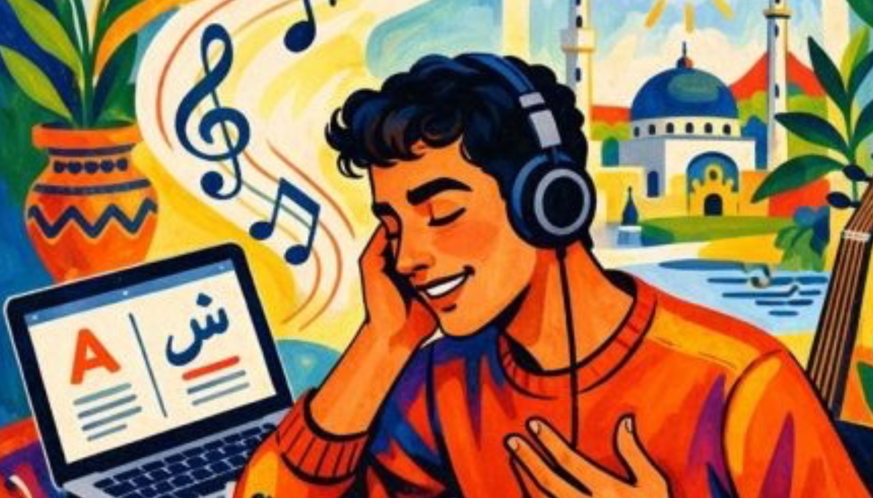 Taal leren met muziek